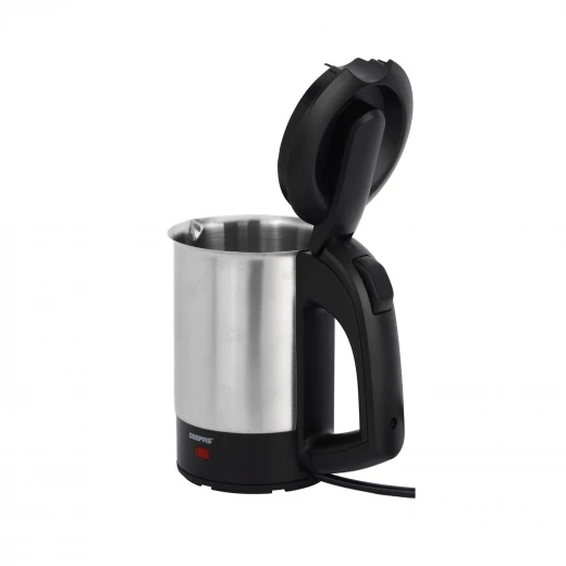 Geepas GK175NV 0.5L Stainless Steel Electric Kettle – 1100W, Auto Shut-Off & Boil Dry Protection, Silver & Black - GEEPAS - Image 4