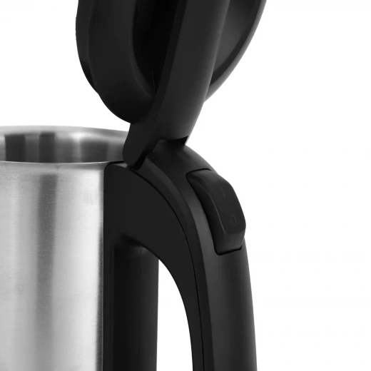 Geepas GK175NV 0.5L Stainless Steel Electric Kettle – 1100W, Auto Shut-Off & Boil Dry Protection, Silver & Black - GEEPAS - Image 5