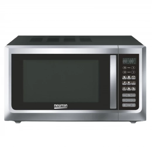 Newton Silver Microwave Oven & Grill Combo 43 Liter: Experience versatile cooking with this family-sized appliance. Grill, bake, and microwave with ease. Perfect for all your culinary needs. Featuring a spacious 43L capacity, it's ideal for preparing meals for the whole family. Enjoy the convenience of a combined oven and grill. Newton Silver Microwave Oven & Grill Combo 43 Liter: Experience versatile cooking with this family-sized appliance. Grill, bake, and microwave with ease. Perfect for all your culinary needs. Featuring a spacious 43L capacity, it's ideal for preparing meals for the whole family. Enjoy the convenience of a combined oven and grill.