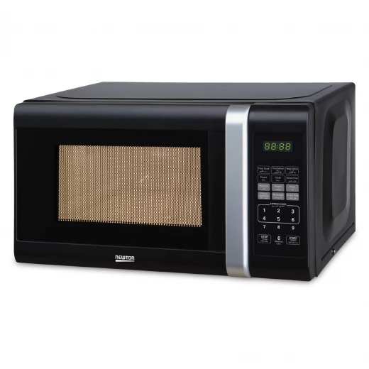 Newton Microwave 30L Black: Experience Efficient Cooking and Defrosting with this Modern Kitchen Appliance. Features a Digital Control Panel for Easy Operation and Precise Settings, Ideal for Quick Meals. Newton Microwave 30L Black: Experience Efficient Cooking and Defrosting with this Modern Kitchen Appliance. Features a Digital Control Panel for Easy Operation and Precise Settings, Ideal for Quick Meals.