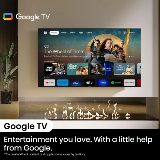 تلفزيون QLED ذكي 55 بوصة بدقة 4K – بتقنية Quantum Dot، يدعم HDR10+ وDolby Vision IQ، صوت Dolby Atmos، نظام VIDAA U7، اتصال Wi-Fi وBluetooth من هيسنس - هيسنس - Image 2