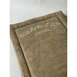 Beige tweed Velvet Prayer Mat 120*73*2 - Al Baraka