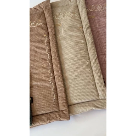 سجادة صلاة مخمل تويد ١٢٠*٧٣*٢ - البركة - Image 5