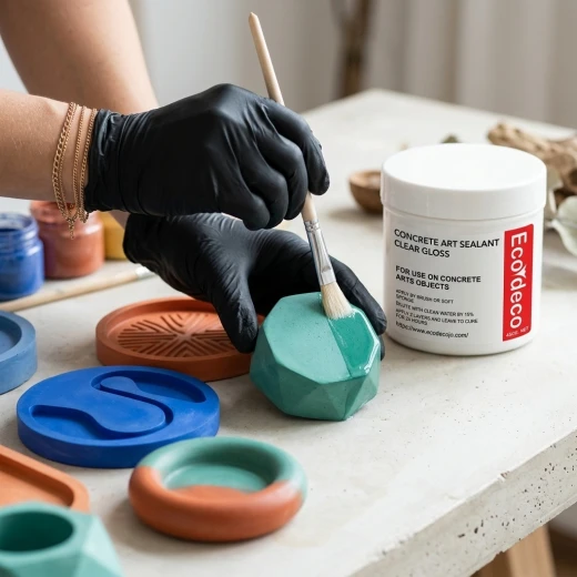 Ecodeco Transparent Glossy Concrete Sealant (450g) | Protective Coating - Ecodeco - Image 4