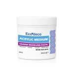 Ecodeco Coarse Modeling & Texturing Paste (500ml) | DIY Craft Material - Ecodeco