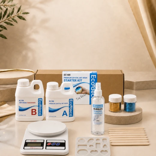 Resin Art Starter Kit | All-in-One Epoxy Resin Set for Beginners – Ecodeco - Ecodeco - Image 9