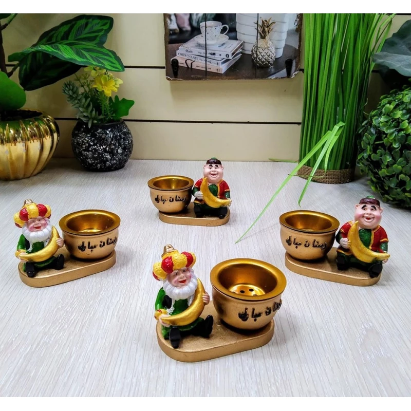 Ramadan Character Burner Made of Stainless Steel, 1 Piece, Assorted Shape