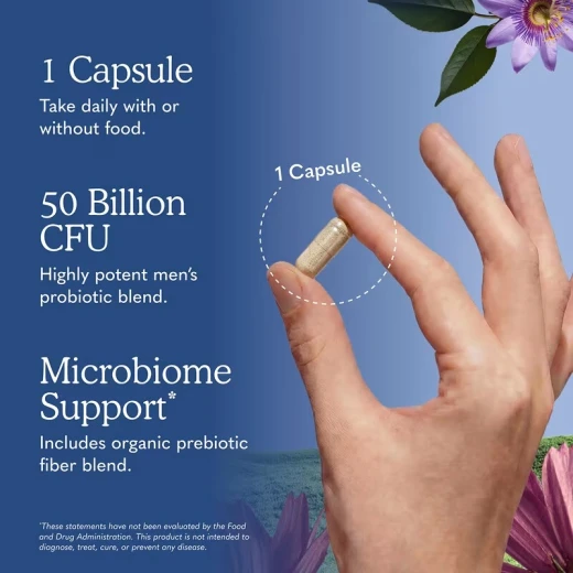 Garden of Life, Dr. Formulated Probiotics, Once Daily Men's, 50 Billion, 30 Vegetarian Capsules - Aa - Image 3