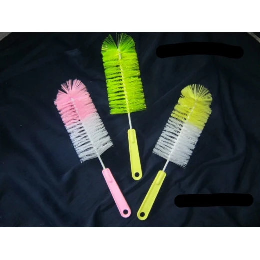 Multi-Purpose Baby Bottle Cleaning Brush designed for thorough cleaning of baby bottles, nipples, and feeding accessories, soft and safe for daily use - Aa - Image 2