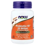 NOW Foods, Probiotic-10™ 25 Billion, 50 Veg Capsules - Aa