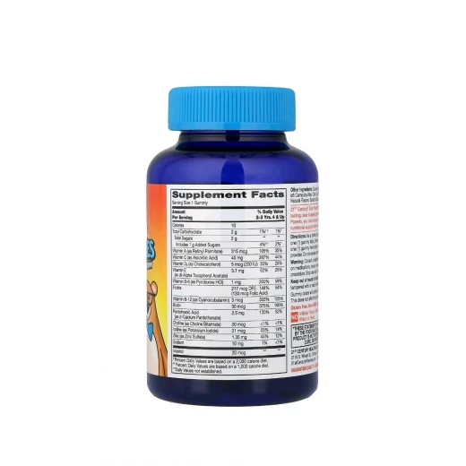 vitamins 21st Century, Zoo Friends® Multi Gummies, Plus Extra C, Great Tasting Fruit, 60 Gummies - 21st Century - Image 5