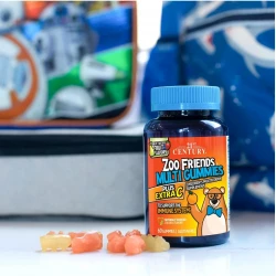 vitamins 21st Century, Zoo Friends® Multi Gummies, Plus Extra C, Great Tasting Fruit, 60 Gummies