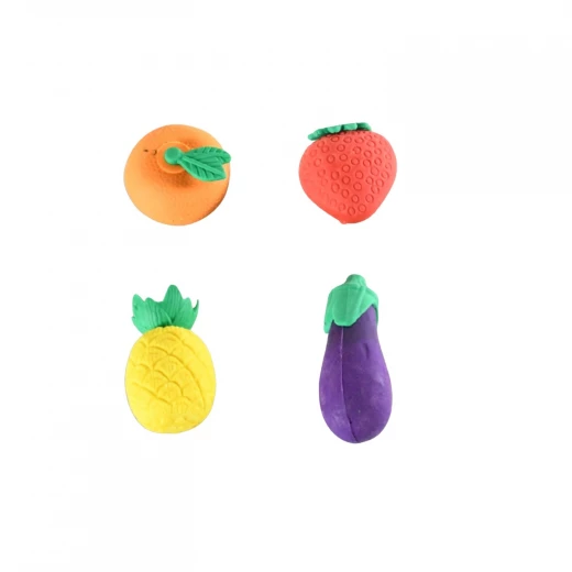 4pcs Rubber Student Stationery Retractable _Cute Stationary Student_,~2.5 cm - sensoria - Image 3