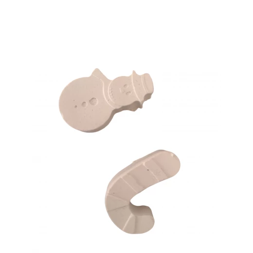 Sensoria ,Christmas package :6 gypsum pieces for coloring 3cm - sensoria - Image 2