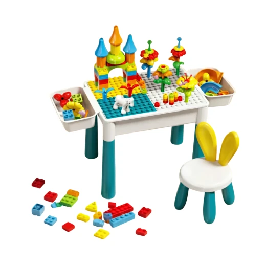 Sensoria, changable building block table with chair ,  92 pieces  - sensoria - Image 3