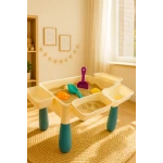 Sensoria, changable building block table with chair ,  92 pieces  - sensoria