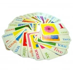 Learning Numbers Pocket Flash Cards Set for Kids: Counting & Math Skills Educational Tool 28 Cards - sensoria