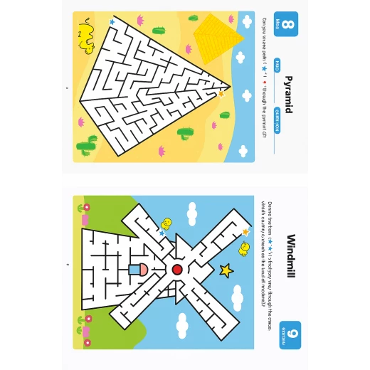 سينسوريا ، كتيب المتاهة التفاعلي باللغة الإنجليزية، عمر 5-6 ومستوى بي 1 - سنسوريا - Image 2