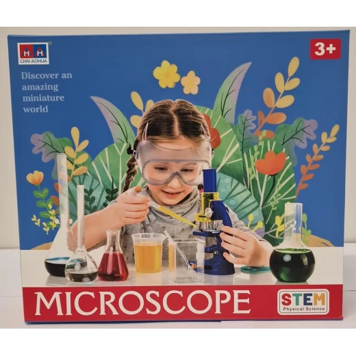 Sensoria Kids’ Microscope Science Kit (300x Zoom  Ages 3+ - sensoria - Image 2