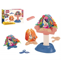 Sensoria, Barber Play Dough Set – Creative Hair Cutting & Styling Toy