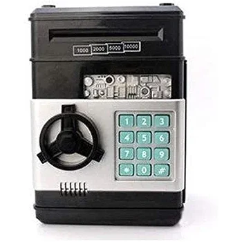 Sensoria Electronic Piggy Bank – Kids Mini ATM Money Saving Bank with Password Lock  - sensoria - Image 8