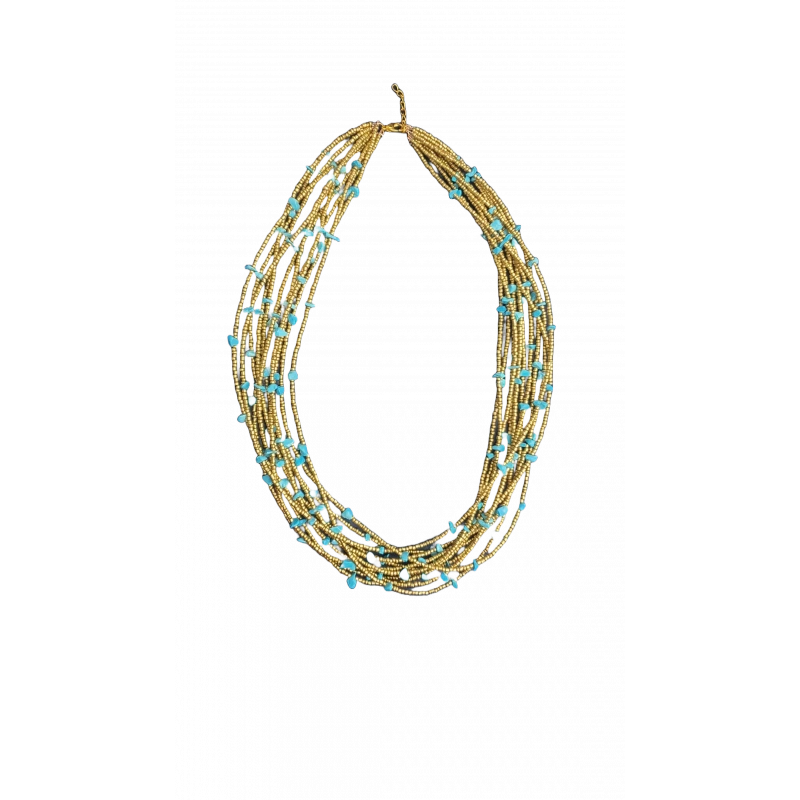 Multilayered necklace