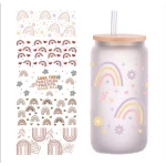 Alia's Gifts Decorate Rainbow Glass Tumbler - Alia Gift