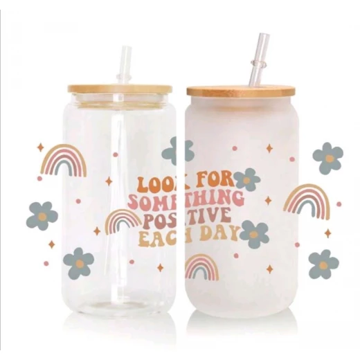 Alia's Gifts Decorate Rainbow Glass Tumbler - Alia Gift - Image 6