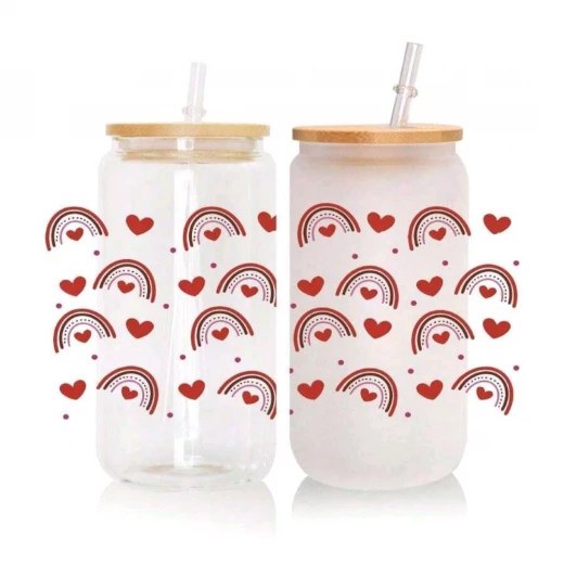 Alia's Gifts Decorate Rainbow Glass Tumbler - Alia Gift - Image 4