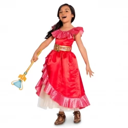 Disney, Princess Elena of Avalor Dress, Red, 2 Years