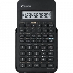الآلة الحاسبة كانون F-605G-WHM (0891C004AC) – آلة حاسبة مكتبية صغيرة الحجم ومتينة مزودة بشاشة عرض كبيرة، تعمل بالطاقة الشمسية والبطارية، مثالية للاستخدام المكتبي والمدرسي