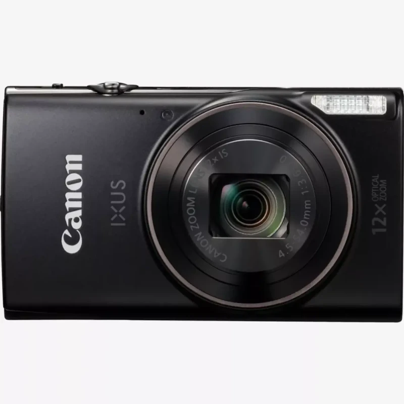 كانون IXUS 285 BK (7281C001AA) - كاميرا رقمية مدمجة بدقة 20.2 ميجابكسل، ومستشعر CMOS مقاس 1/2.3 بوصة، وفلتر الألوان الأساسي، مثالية للسفر والتصوير اليومي - كانون