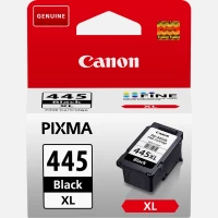خرطوشة حبر سوداء XL PG-445 ,إنتاجية عالية، 15 مل، تطبع حتى 400 صفحة, حبر صبغي بنصوص واضحة، متوافقة مع طابعات كانون بيكسما من كانون