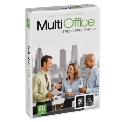 ورق طابعة A4 متعدد الأغراض، 80 جم/م²، أبيض، 500 ورقة