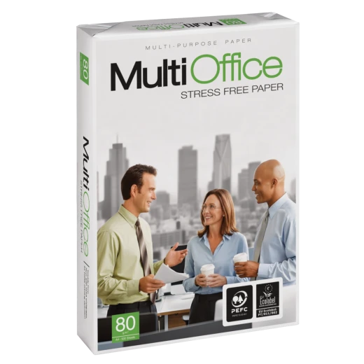 ورق طابعة A4 متعدد الأغراض، 80 جم/م²، أبيض، 500 ورقة ورق طابعة A4 متعدد الأغراض، 80 جم/م²، أبيض، 500 ورقة