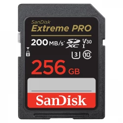 بطاقة ذاكرة سانديسك إكستريم برو سعة 256 جيجابايت (SDSDXXD-256-GN4IN)