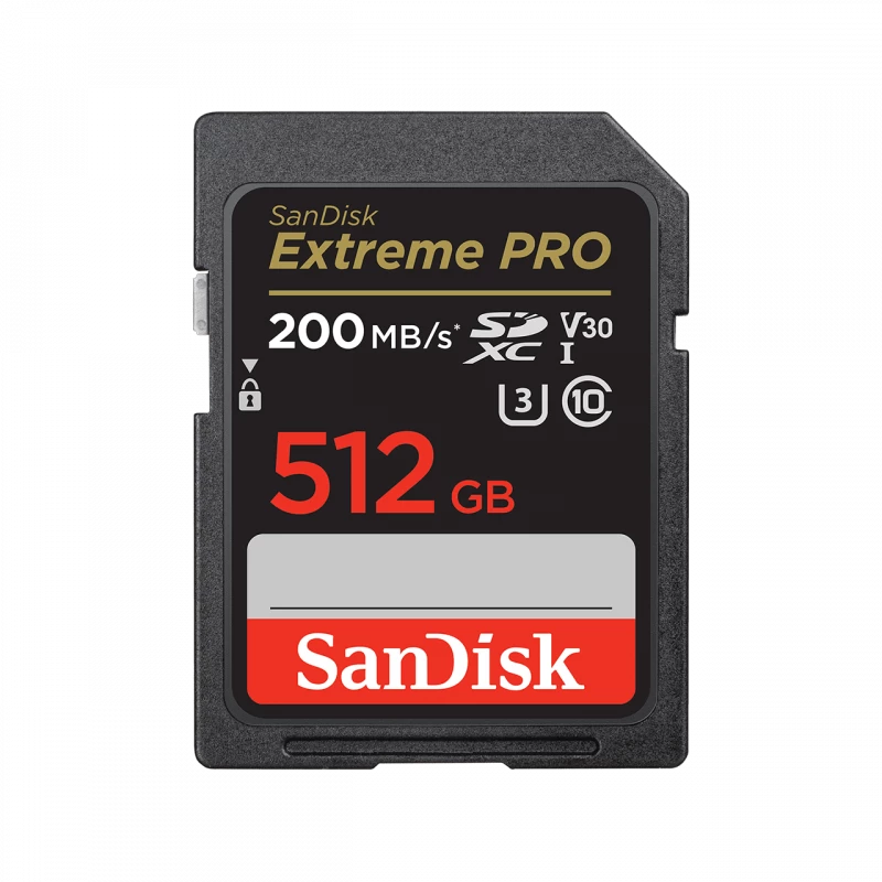 بطاقة ذاكرة سانديسك إكستريم برو سعة 512 جيجابايت (SDSDXXD-512G-GB4IN) - سانديسك