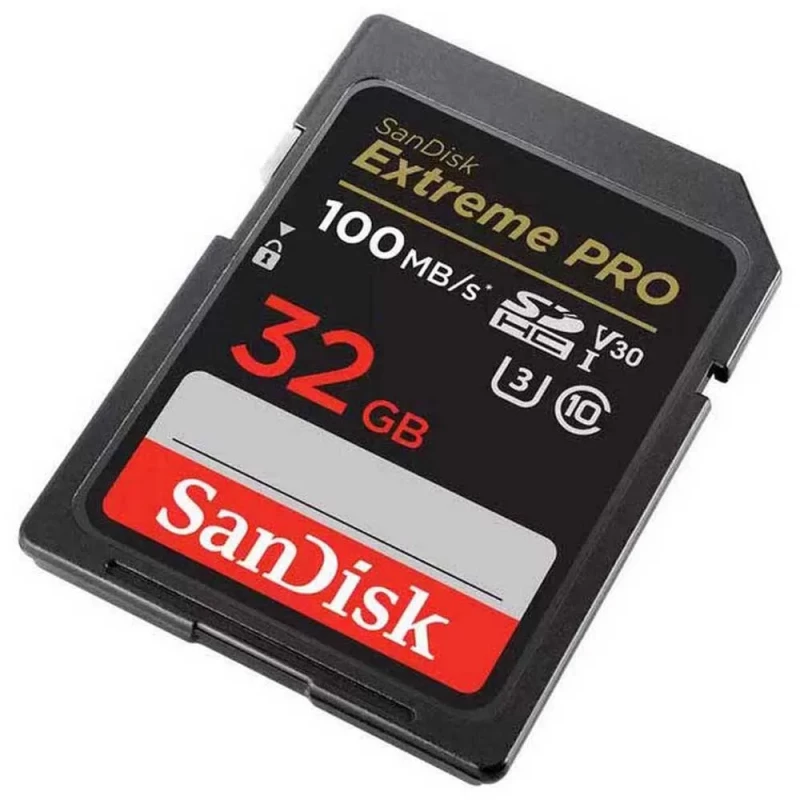 بطاقة ذاكرة سانديسك إكستريم برو  / 32 جيجابايت (SDSDXXO-032G-GN4IN) - سانديسك