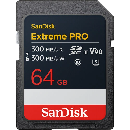 SanDisk Extreme PRO SDHC™ And SDXC™ UHS-I Card - 64GB
