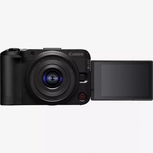 كاميرا Canon EOS R50 V مع عدسة RF-S 14-30 مم PZ، كاميرا ميرورلس مدمجة مخصصة لصناع المحتوى، تقدم تصوير عالي الجودة، فيديو وصور واضحة، عدسة واسعة بزوم، تركيز سريع، وتصميم خفيف مناسب للفلوغ والسوشيال ميديا - كانون - Image 6