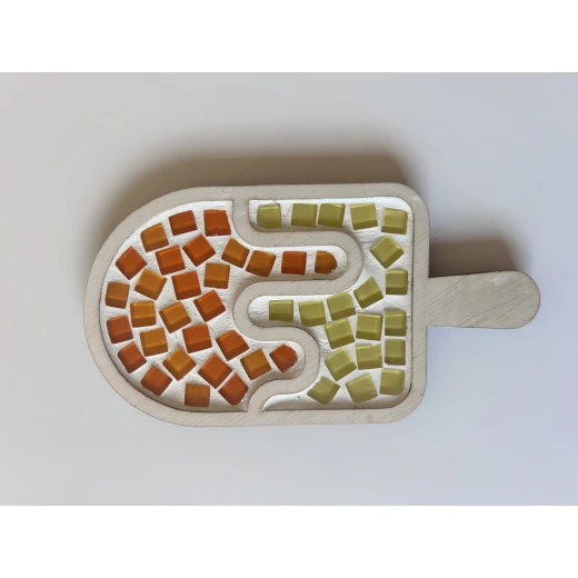 HelloKids Mosaic Art Kit, Popsicle Shaped - HelloKids - Image 2