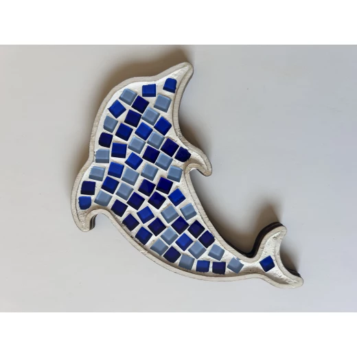 HelloKids Mosaic Art Kit, Dolphin Shaped - HelloKids - Image 4