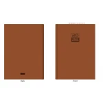 مفكرة كاستيلي اليومية للمكتب A11 (17×24 سم)، مادة توسان 455، ختم أعمى، مخطط يومي فاخر لتنظيم العمل والمكتب - كاستيلي