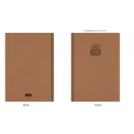Castelli Daily Agenda 2026 A5 (14.5 x 20.5 cm), A09 Layout, 400 Pages, Cream 70gsm Paper, Arabic/English, Ramadan Shaded, Smyth Sewn Binding - Castelli