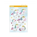 Sticker Magic Unicorn Star Dust, Jewel - herma