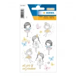 Sticker  Magic Fairy Princess, Foil Glittery - herma