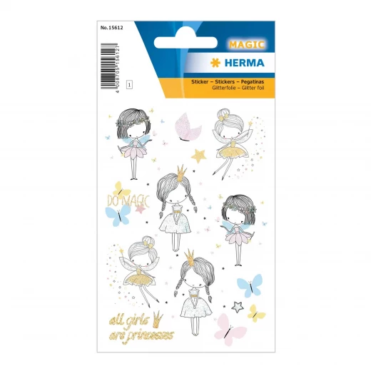 Sticker  Magic Fairy Princess, Foil Glittery - herma - Image 2
