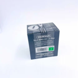 خرطوشة حبر سنومان CRBG12 باللون الأخضر