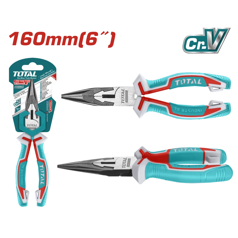 Total Long Nose Pliers 160mm / 6 - Total