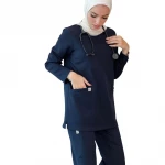 سكراب طبي باللون الكحلي سايز ميديوم من  ذا سكراب بروجكت - ذا سكراب